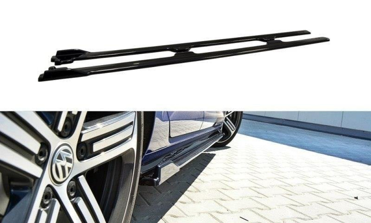 Maxton Design Side Skirt Diffusers for MK7.5 Golf R