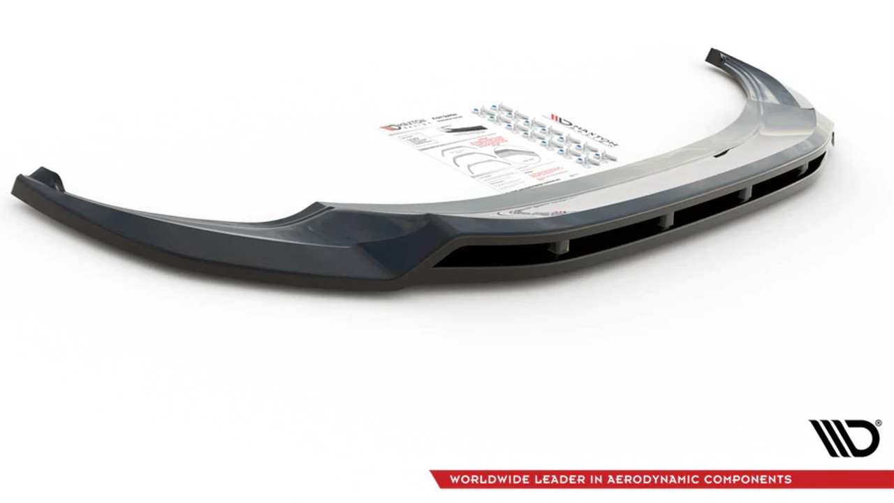 Maxton Design Front Splitter V.1 for MQB Tiguan R-Line Facelift