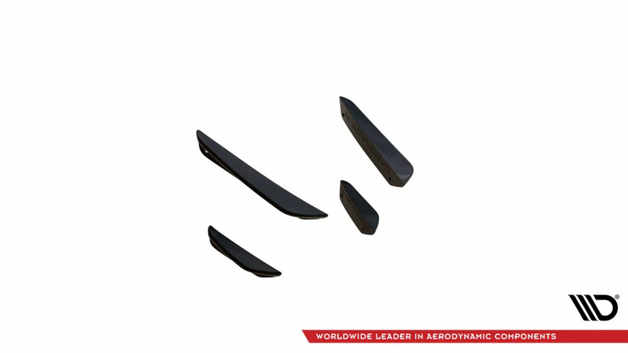 Maxton Design Front Bumper Wings (Canards) for 8Y RS3