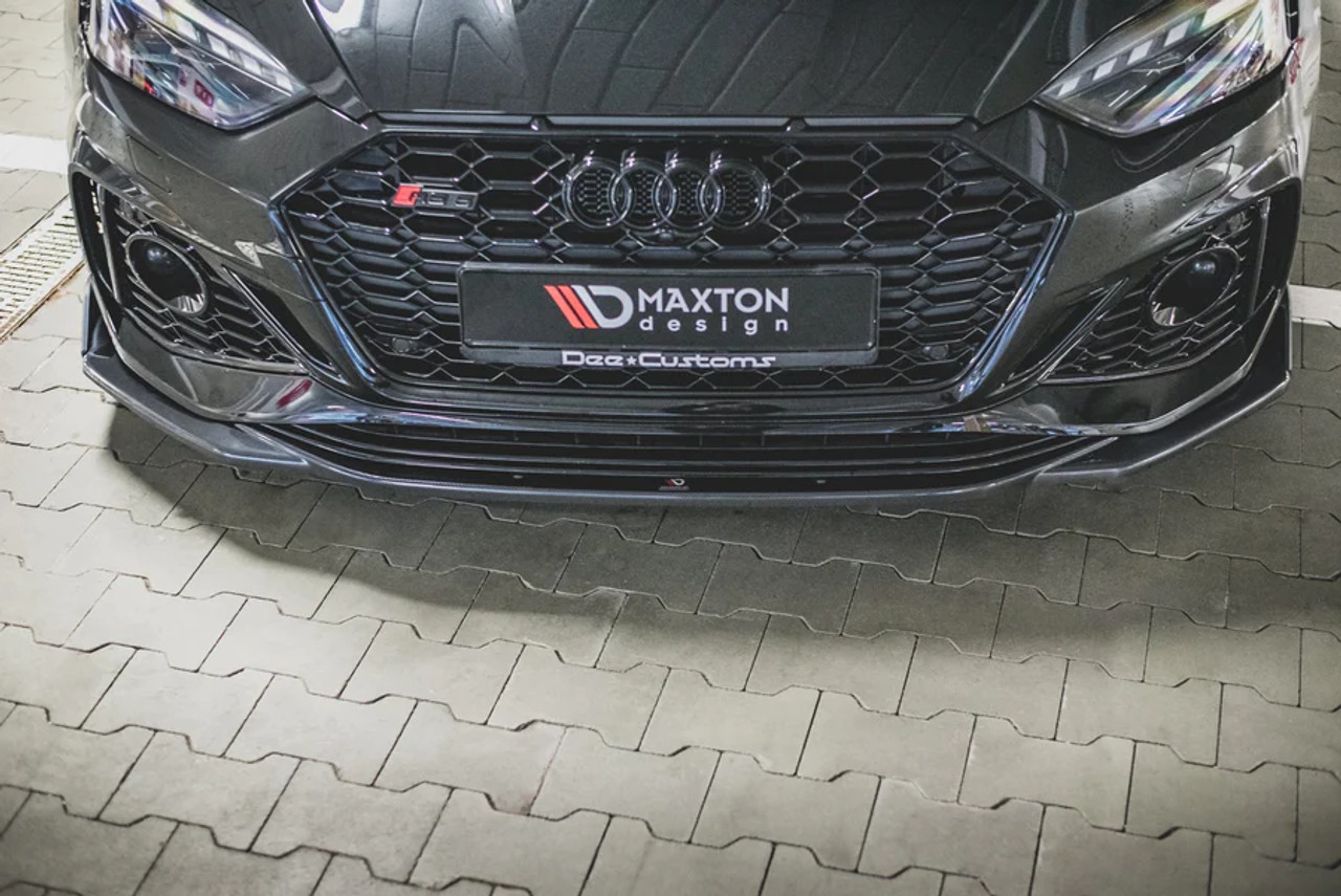 Maxton Design Front Splitter & Flaps V.1 for B9 RS5 Facelift