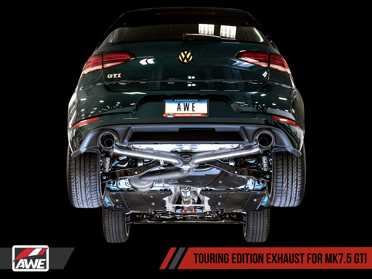 AWE Touring Edition Catback Exhaust for MK7.5 GTI