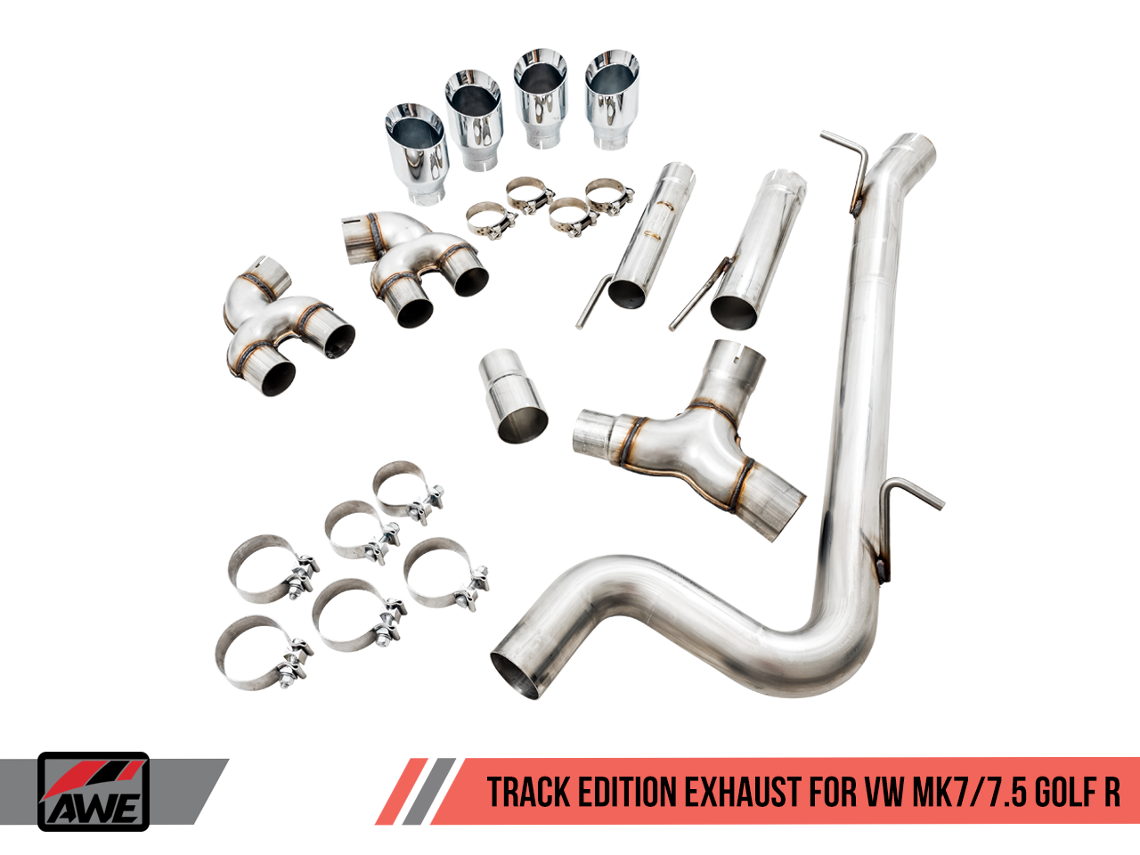 AWE Track Edition Catback Exhaust for MK7.5 Golf R