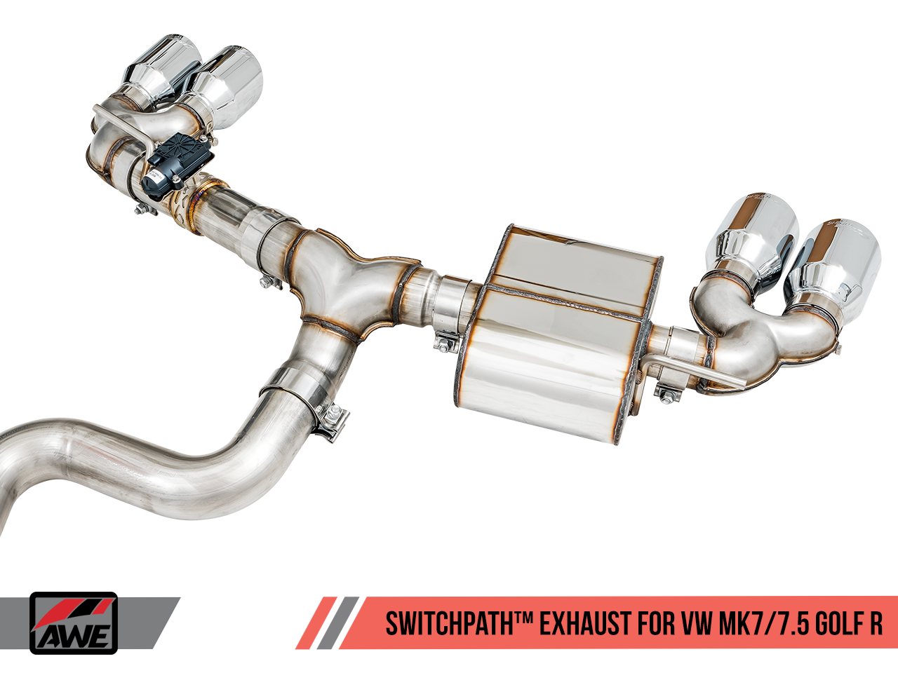 AWE SwitchPath Catback Exhaust for MK7.5 Golf R