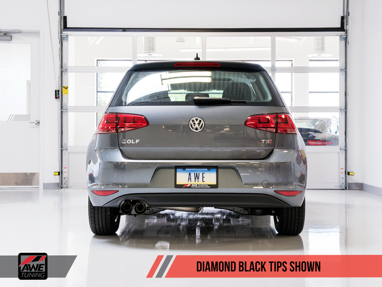 AWE Touring Edition Catback Exhaust for MK7 Golf 1.8T