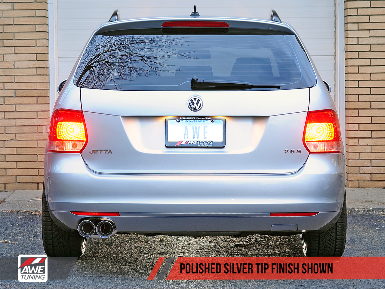 AWE Touring Edition Catback Exhaust for MK5 Jetta 2.5 & MK6 Jetta Sportwagen 2.5