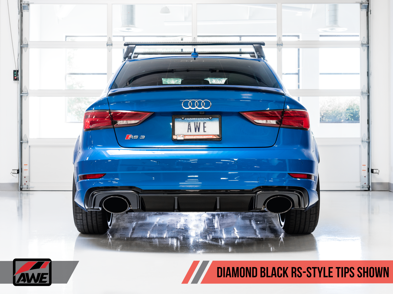 AWE Track Edition Catback Exhaust for 8V RS3