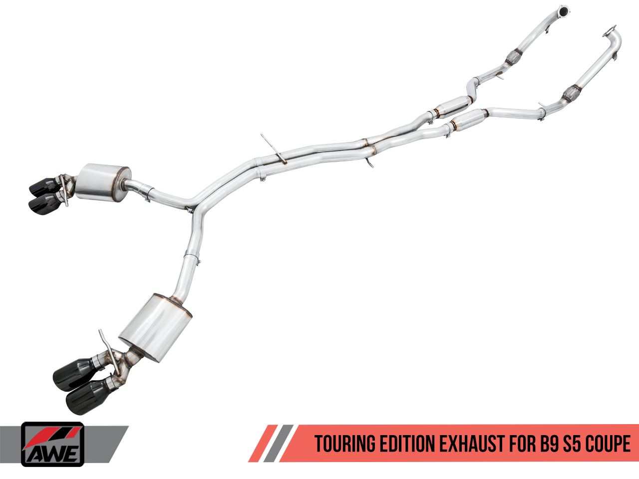 AWE Touring Edition Catback Exhaust for B9 S5 Coupe