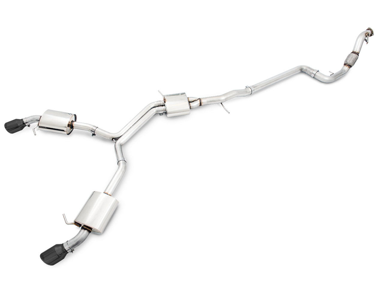AWE Touring Edition Catback Exhaust for B9 A4 (Includes Downpipe)