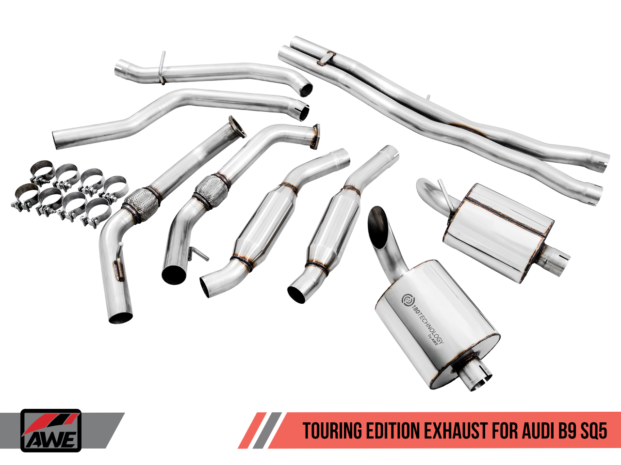 AWE Touring Edition Catback Exhaust for B9 SQ5