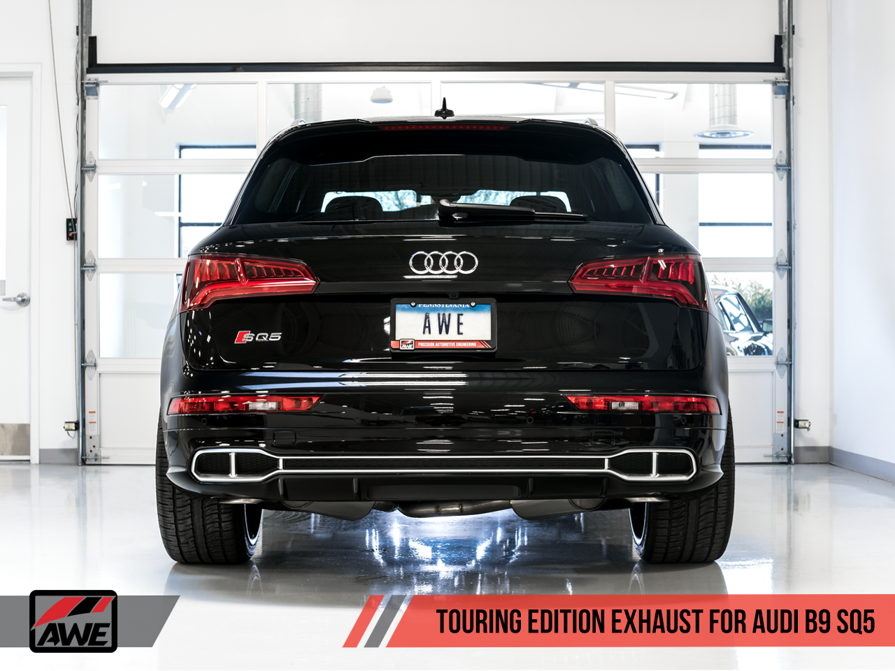 AWE Touring Edition Catback Exhaust for B9 SQ5