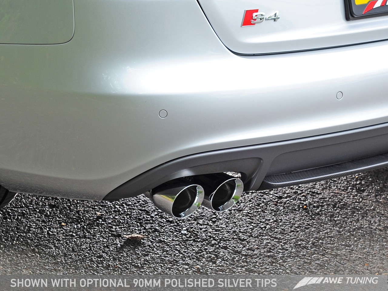 AWE Track Edition Catback Exhaust for B8 & B8.5 S4