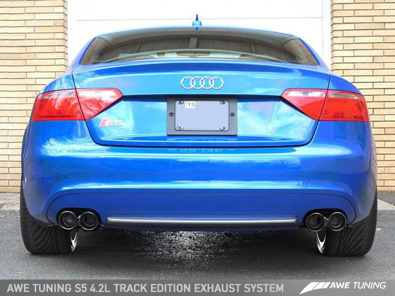 AWE Track Edition Catback Exhaust for B8 S5 4.2