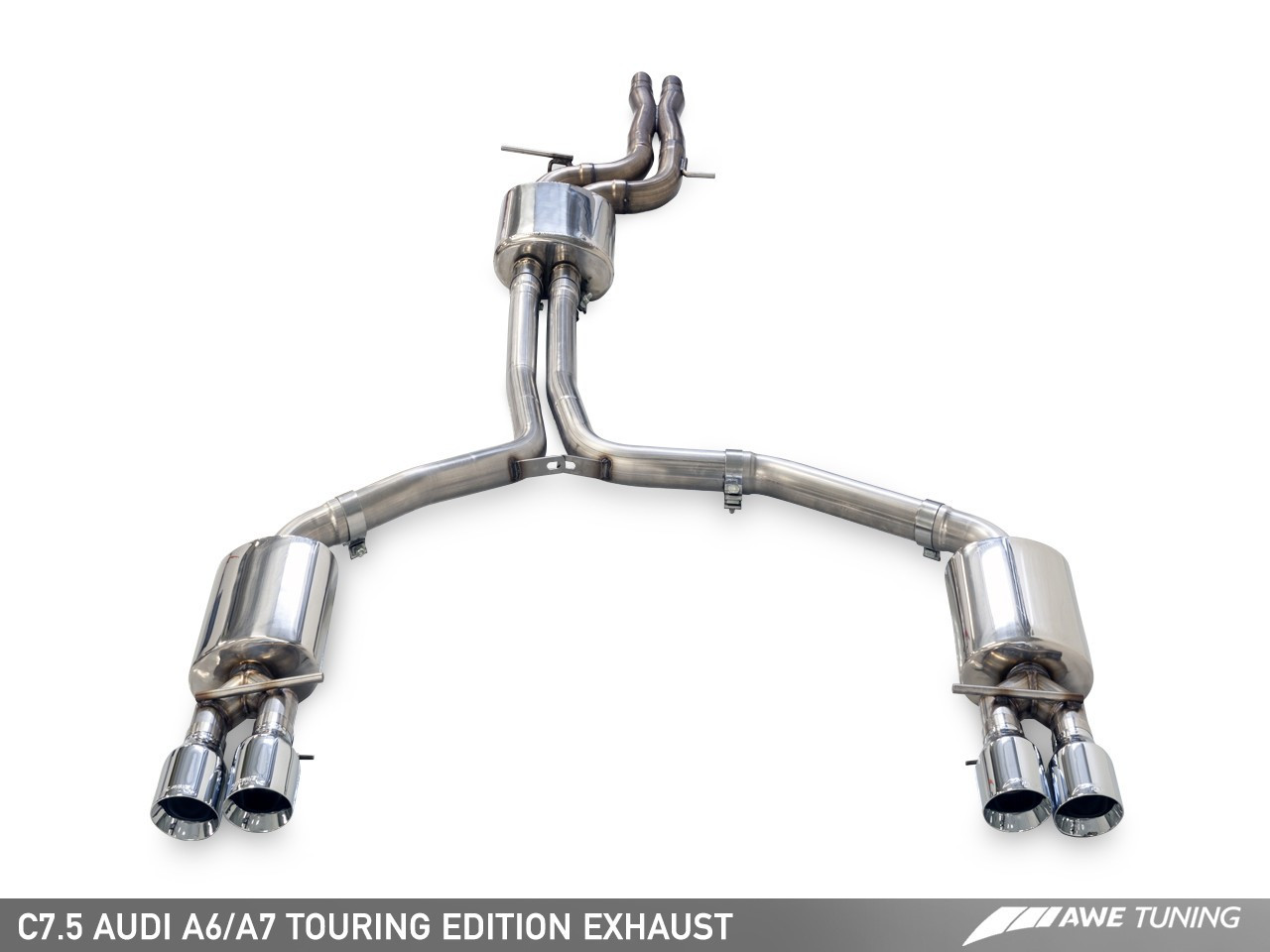 AWE Touring Edition Catback Exhaust for C7.5 A6 3.0T