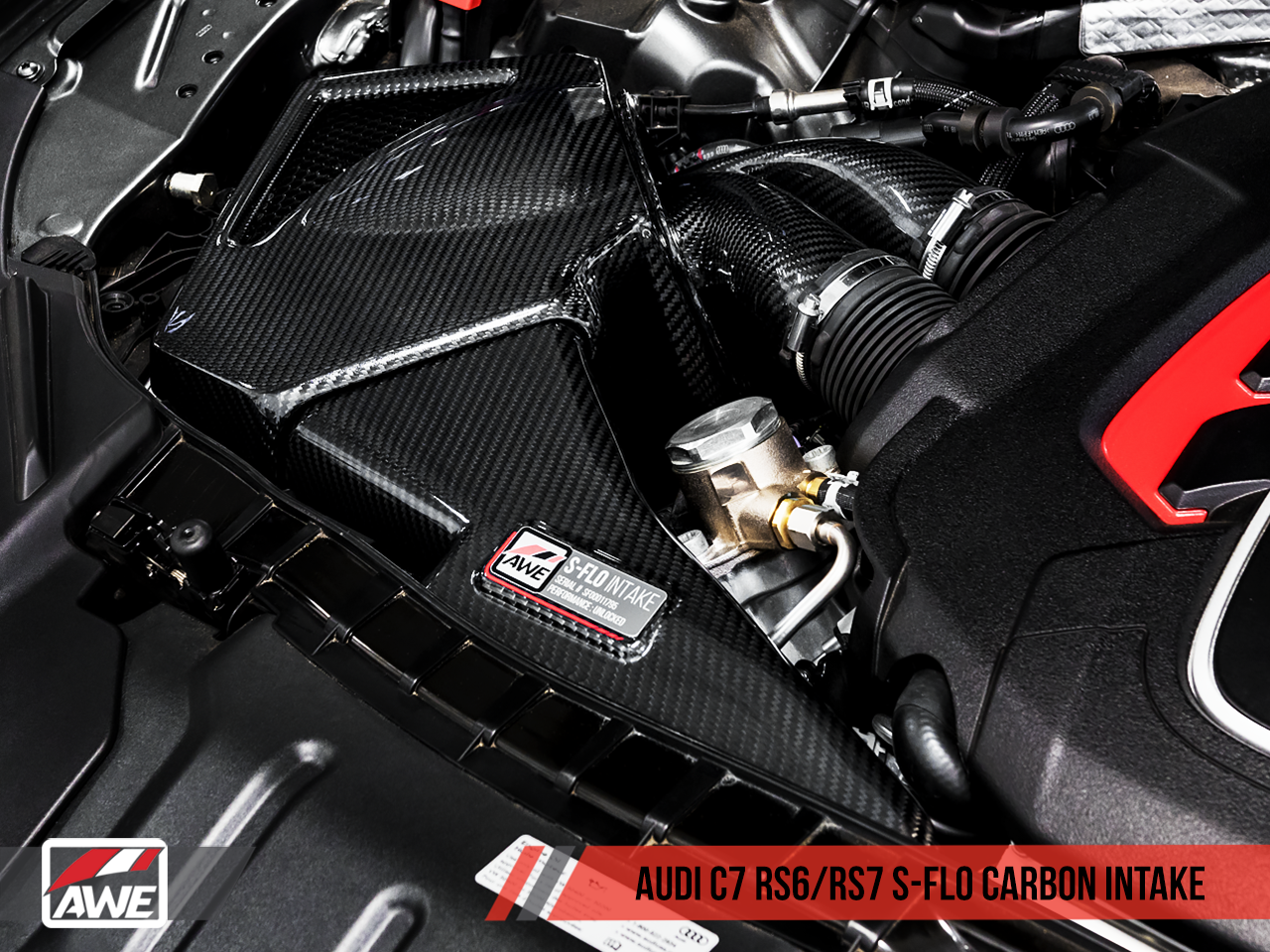 AWE S-FLO Carbon Intake for C7 RS7