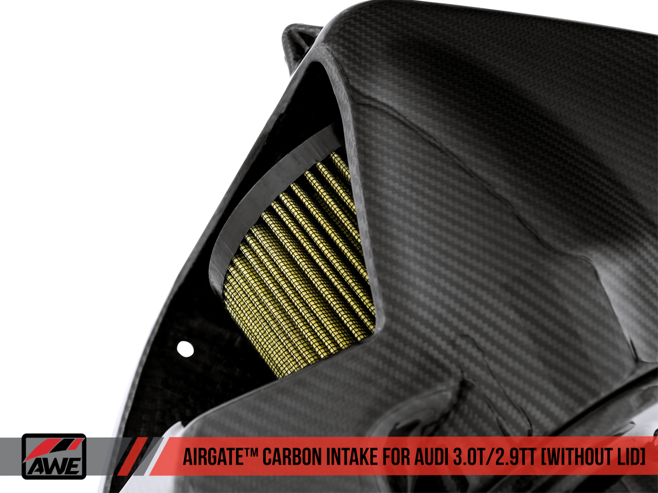 AWE AirGate Carbon Intake for B9 S4, S5 & RS5 (With Lid)