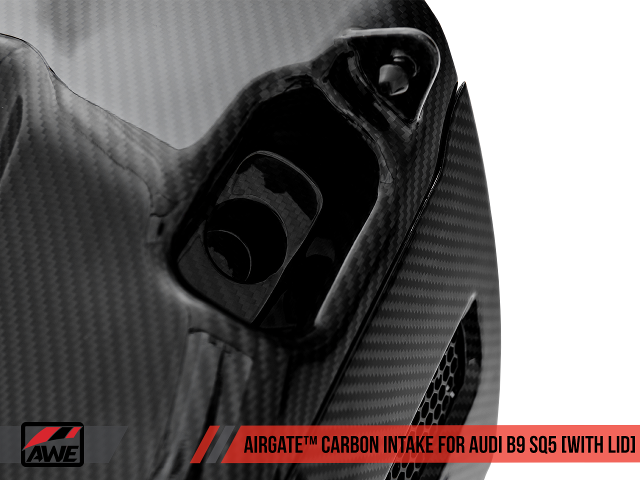 AWE AirGate Carbon Intake for B9 SQ5 (With Lid)