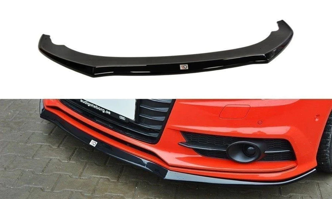 Maxton Design Front Splitter for C7.5 S7 & A7 S-Line (Facelift)