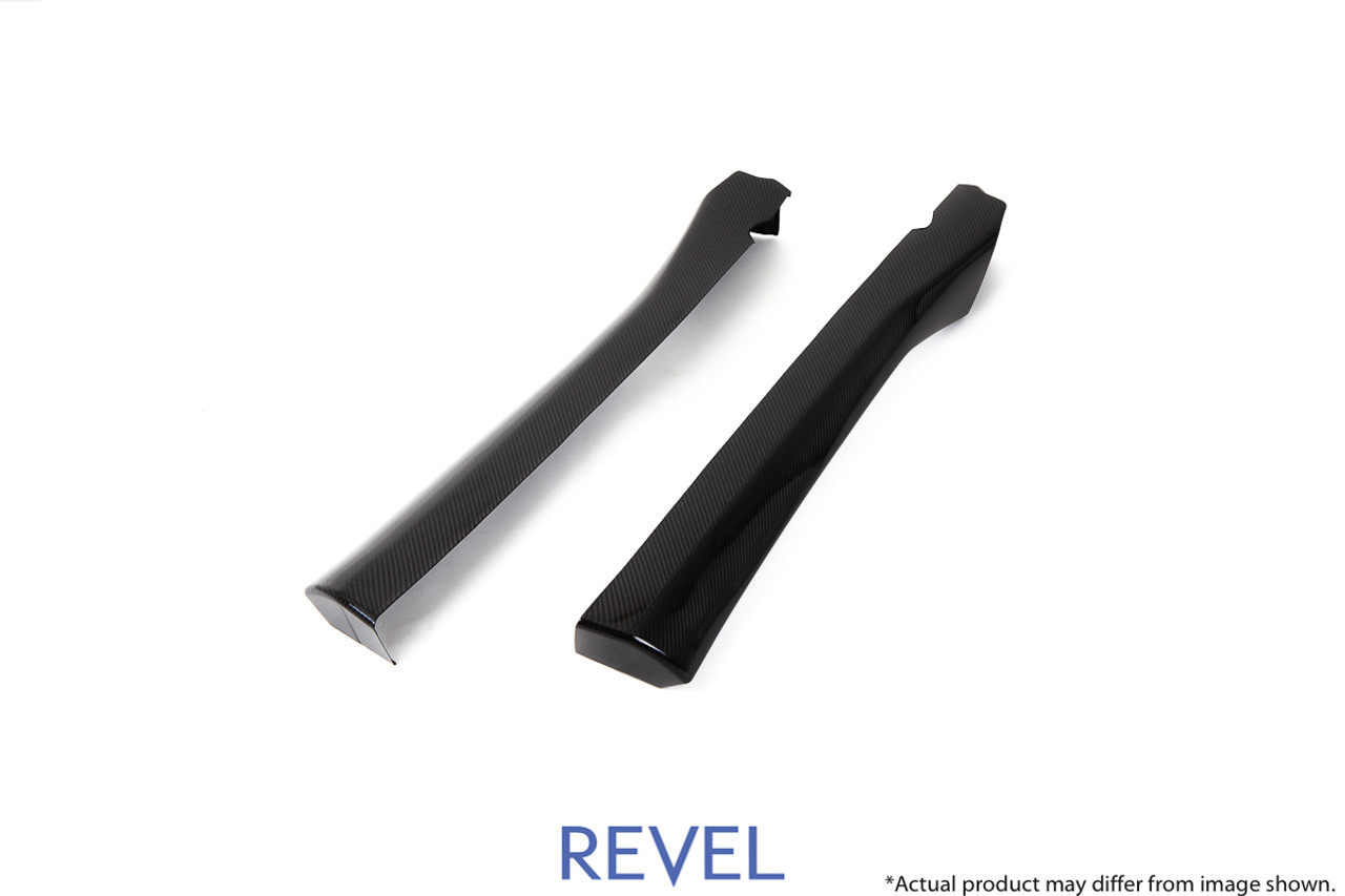 Revel GT Dry Carbon Front Door Trim for Tesla Model S