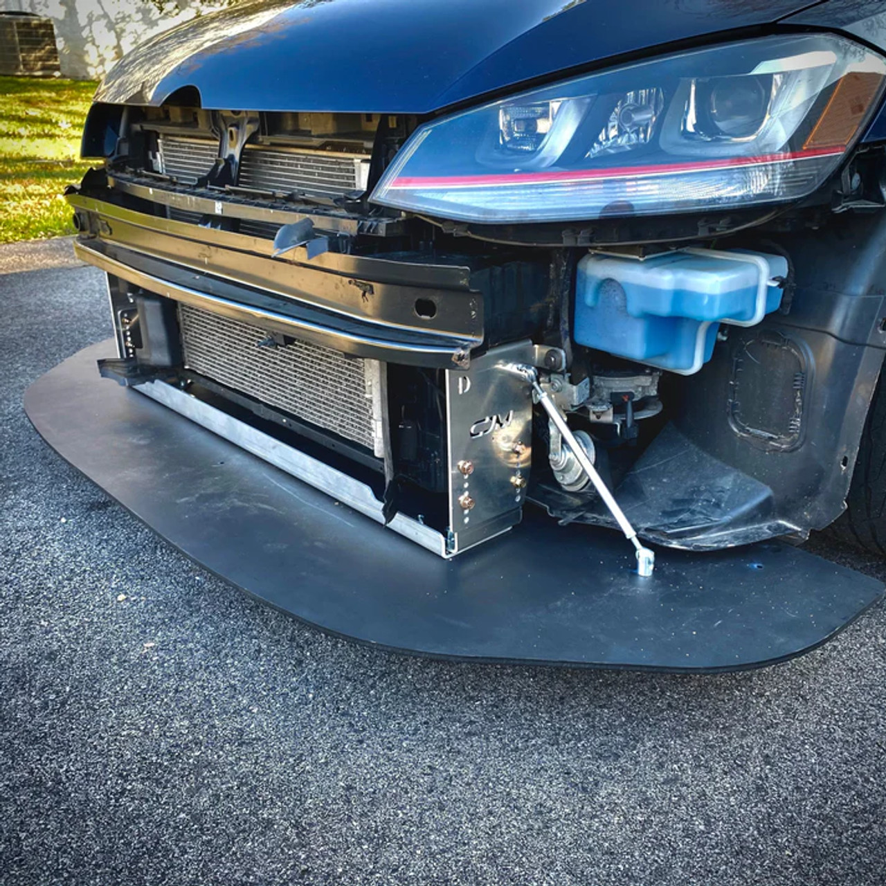 CJM Industries V4 Chassis Mounted Front Splitter for MK7 GTI