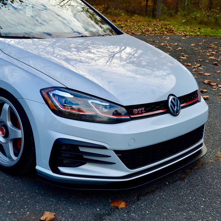 CJM Industries V4 Chassis Mounted Front Splitter for MK7.5 GTI