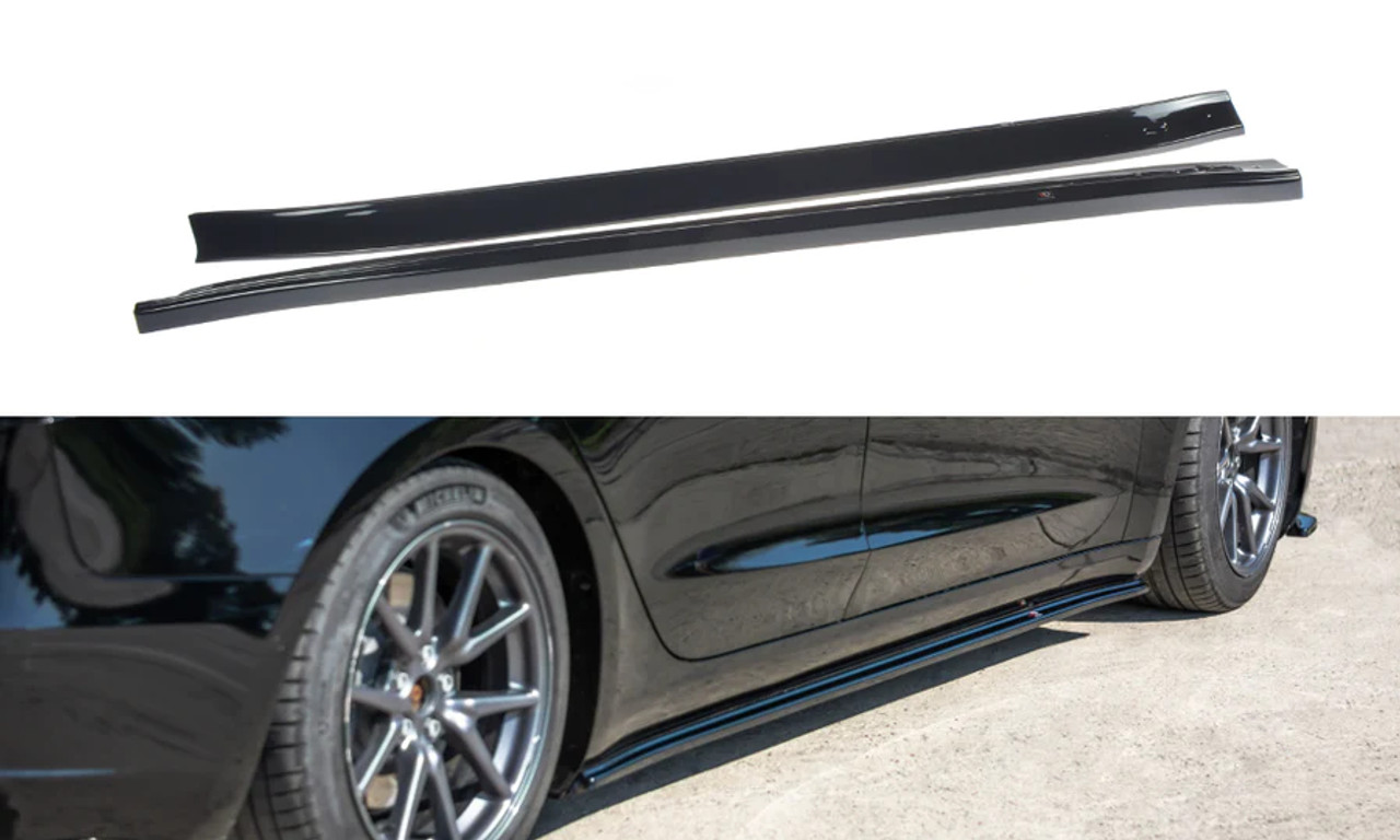 Maxton Design Side Skirt Diffusers for Tesla Model 3