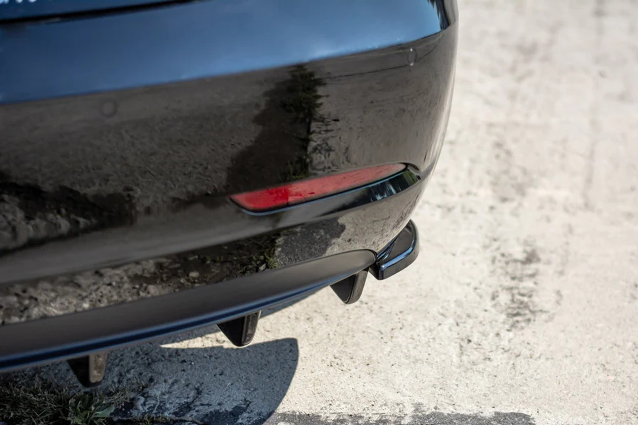 Maxton Design Rear Side Splitters for Tesla Model 3