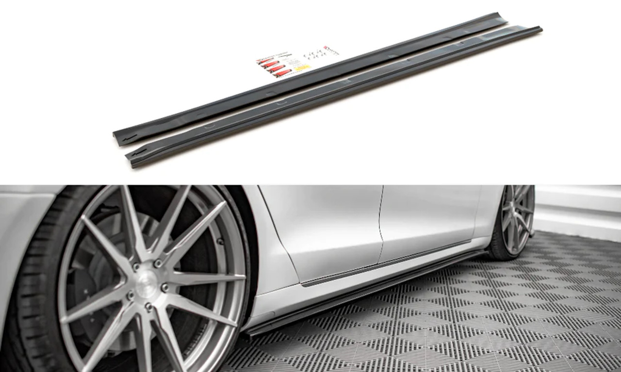 Maxton Design Side Skirt Diffusers for 2016-2020 Tesla Model S