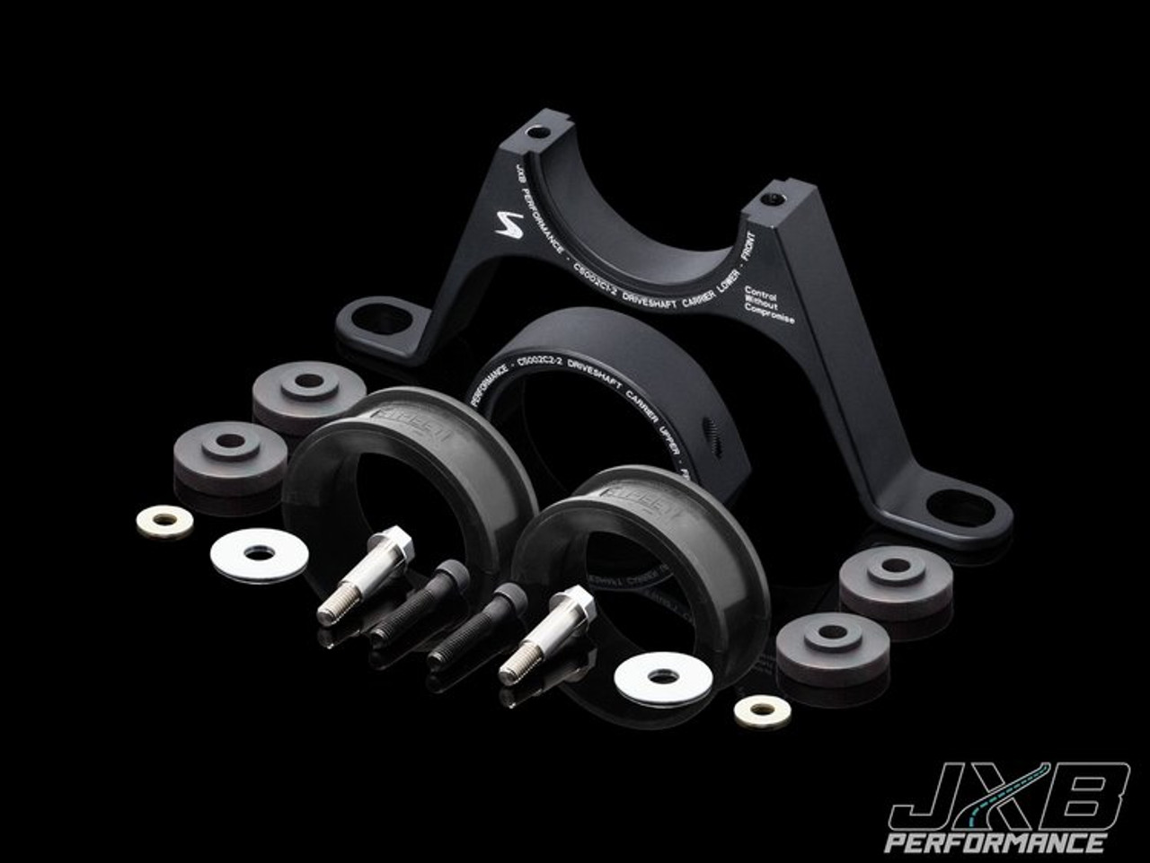 JXB Performance Driveshaft Center Support Bearing Carrier Upgrade for VW B5/5.5 Passat 4Motion