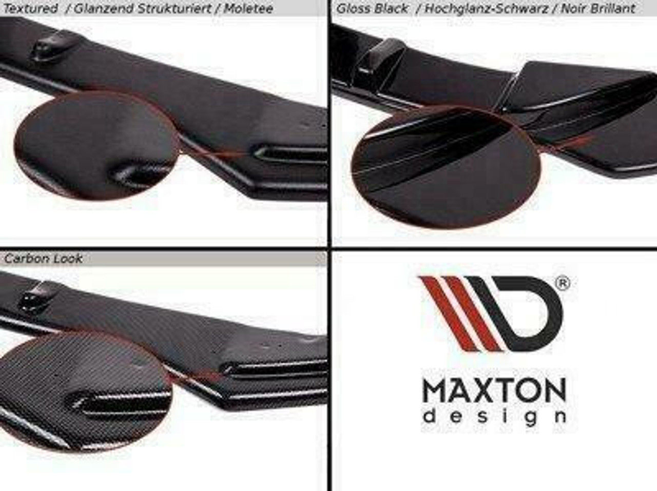 Maxton Design Side Skirt Diffusers for 8Y A3