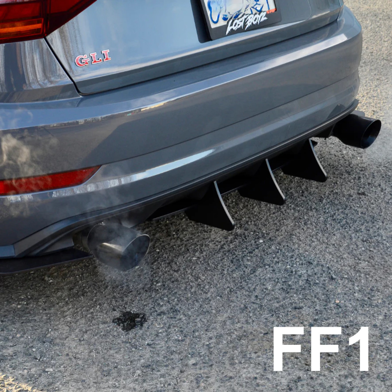 Beri-Backer Rear Diffuser for MK7 GLI