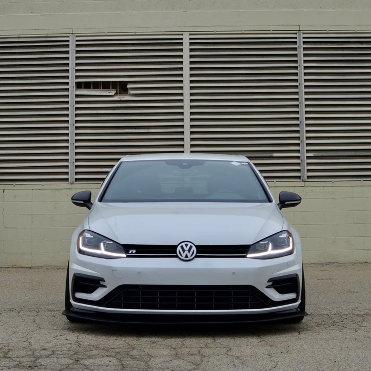 CJM Industries V4 Chassis Mounted Front Splitter for MK7.5 Golf R