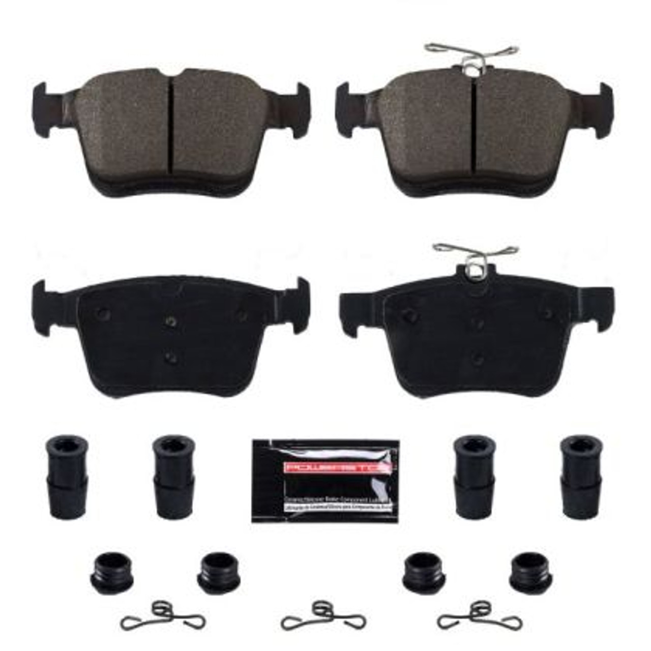 PowerStop Z23 Evolution Sport Carbon Fiber Rear Brake Pads (w/ electronic ebrake)