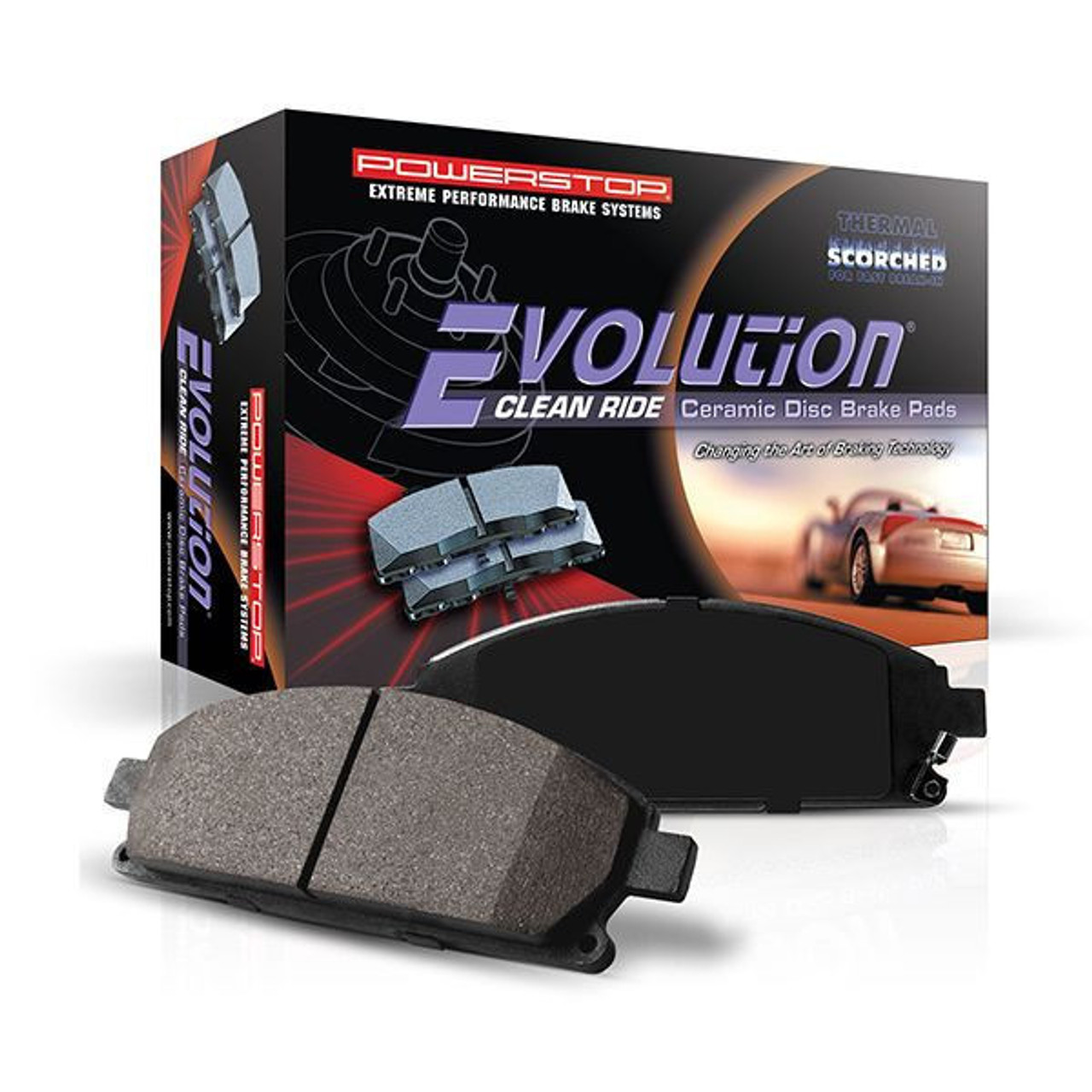 PowerStop Z16 Evolution Ceramic Front Brake Pads for MK5 & MK6