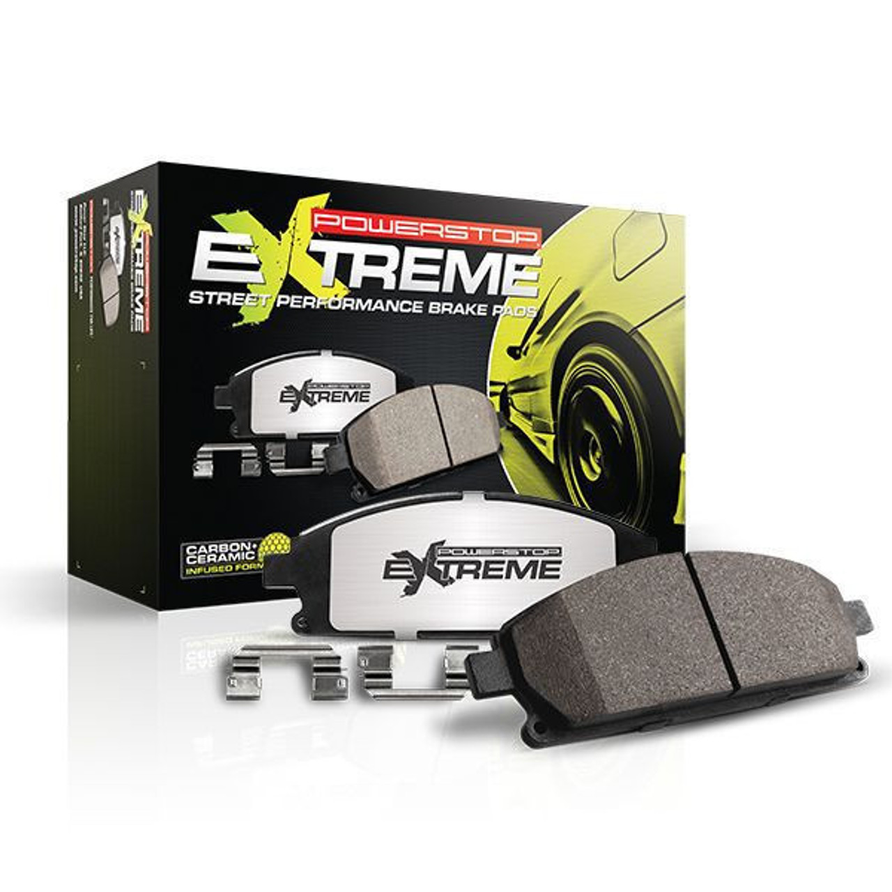 PowerStop Z26 Street Performance Carbon Fiber Ceramic Rear Brake Pads (most 90's and 00's models)