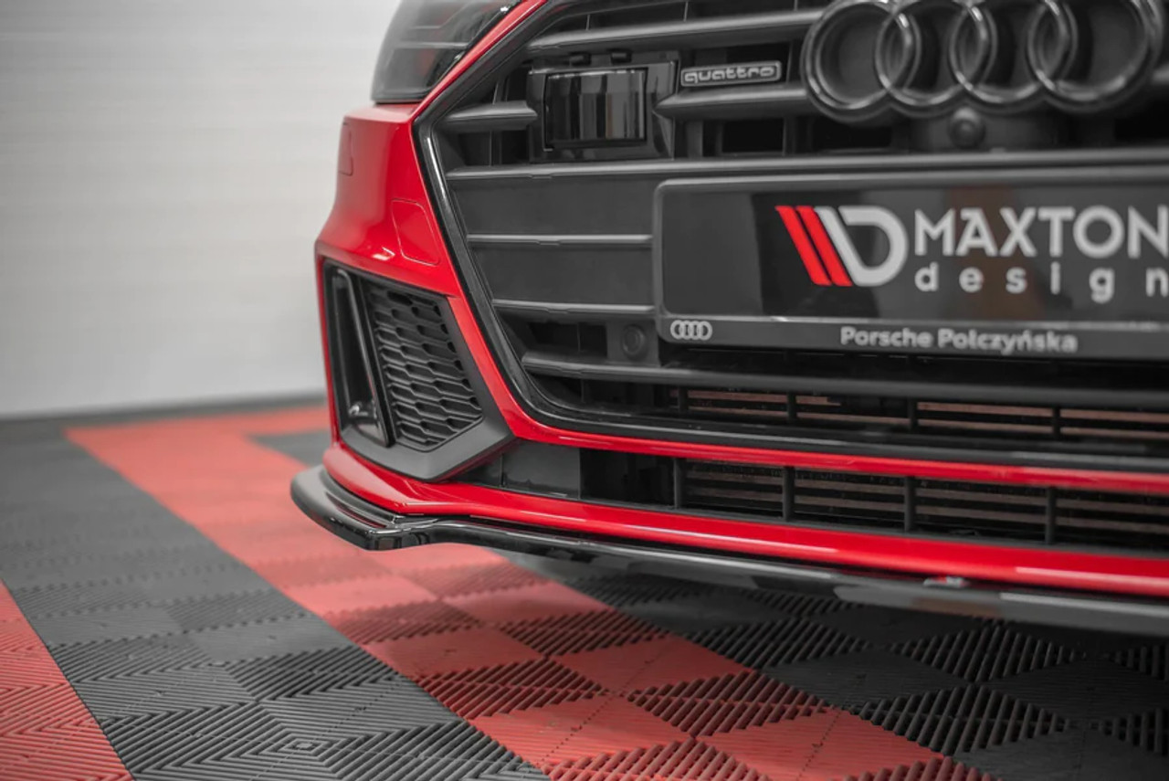 Maxton Design Front Splitter V.1 for C8 S7 & A7 S-Line