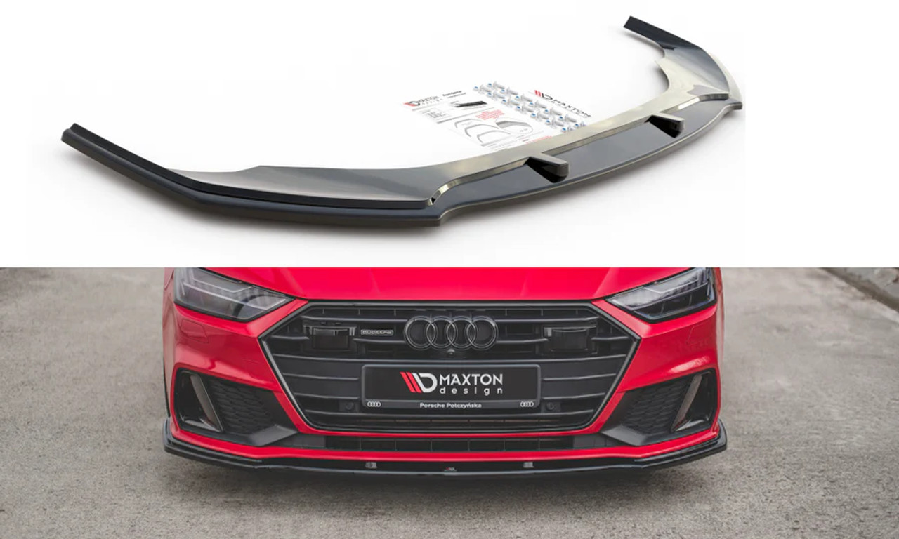 Maxton Design Front Splitter V.2 for C8 S7 & A7 S-Line