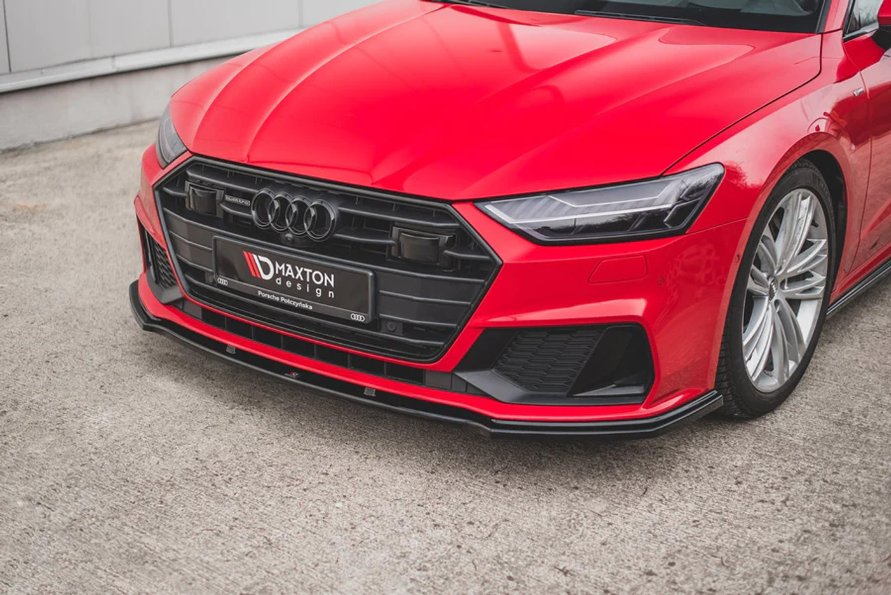 Maxton Design Front Splitter V.2 for C8 S7 & A7 S-Line