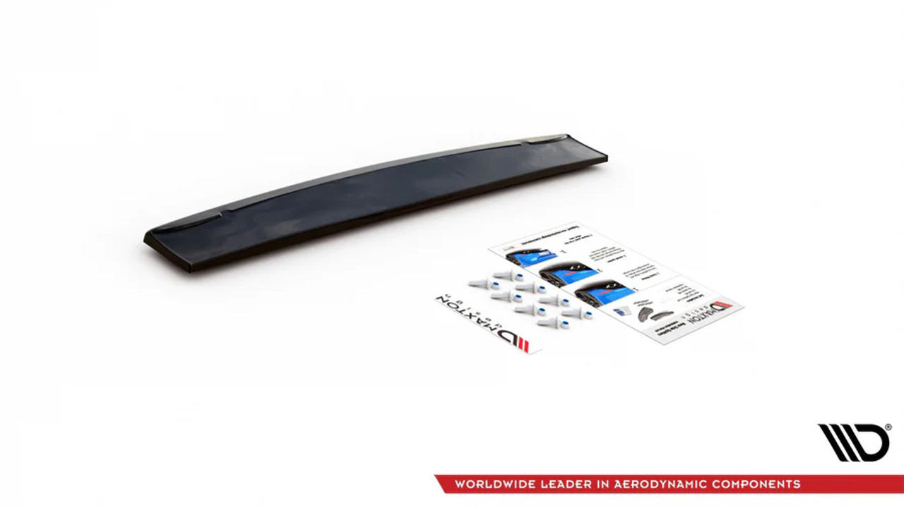 Maxton Design Central Rear Splitter for C8 S7