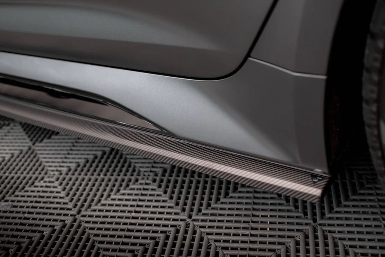 Maxton Design Carbon Fiber Side Skirts for C8 RS6 & RS7