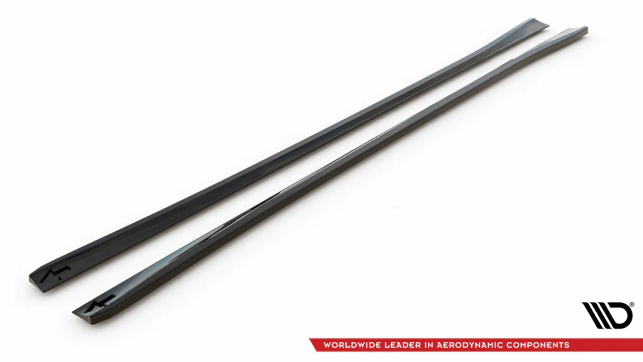 Maxton Design Side Skirt Diffusers for C8 A6 (Non S-Line)