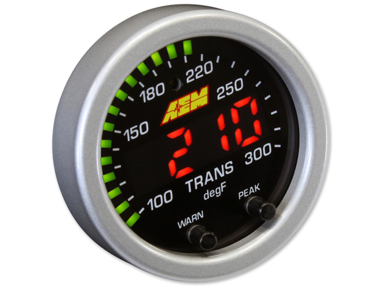 AEM X-Series Water/Trans/Oil Temp Gauge 100-300F