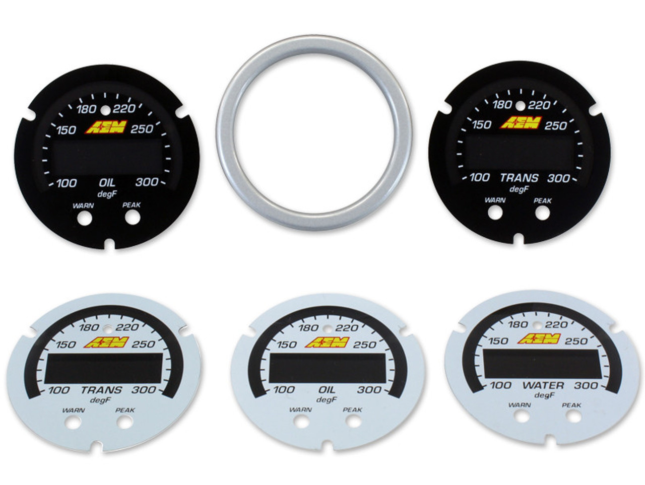 AEM X-Series Water/Trans/Oil Temp Gauge 100-300F Accessory Kit