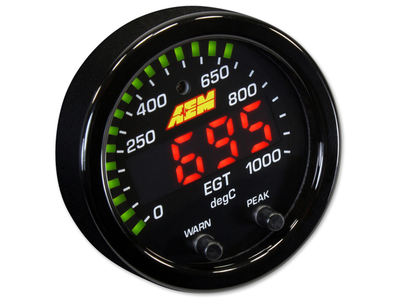 AEM X-Series EGT Gauge 0-1800F