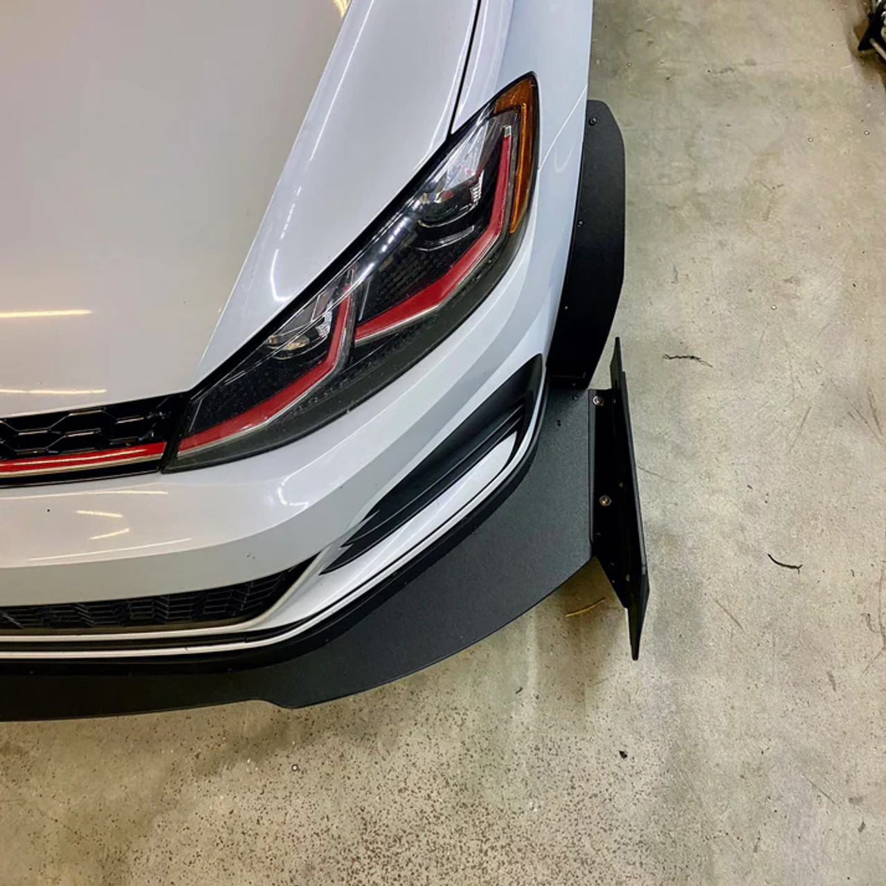 CJM Industries V3 CFD Tested Chassis Mounted Front Splitter for MK7.5 GTI