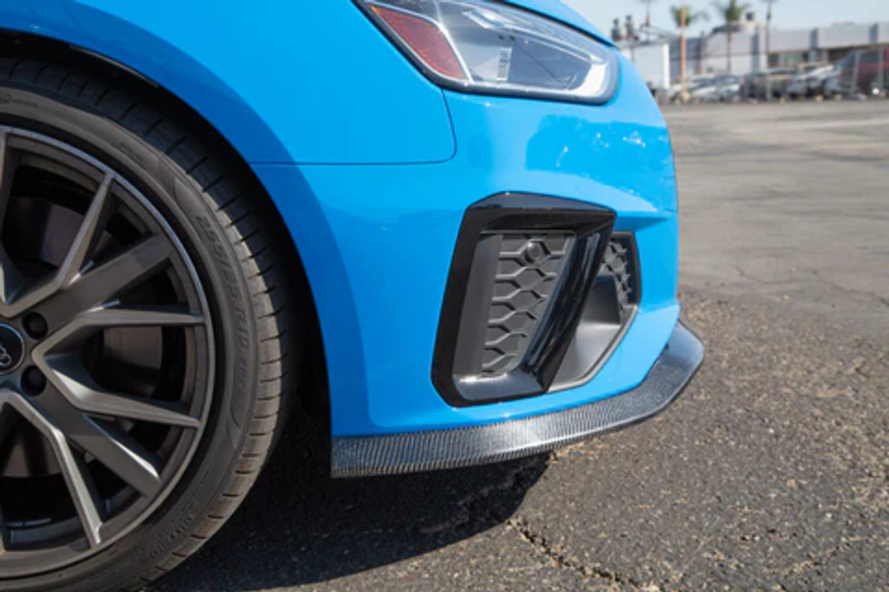 PURE Carbon Fiber Front Lip Splitter/Spoiler for B9.5 S4 & A4 S-Line Facelift