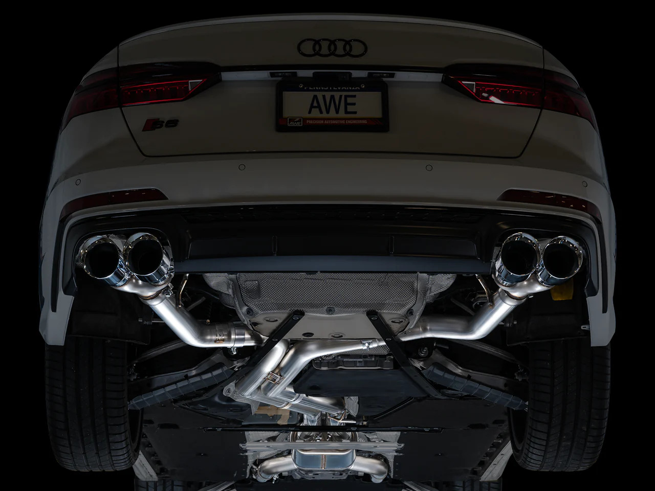 AWE Track Edition Catback Exhaust for C8 S6 & S7