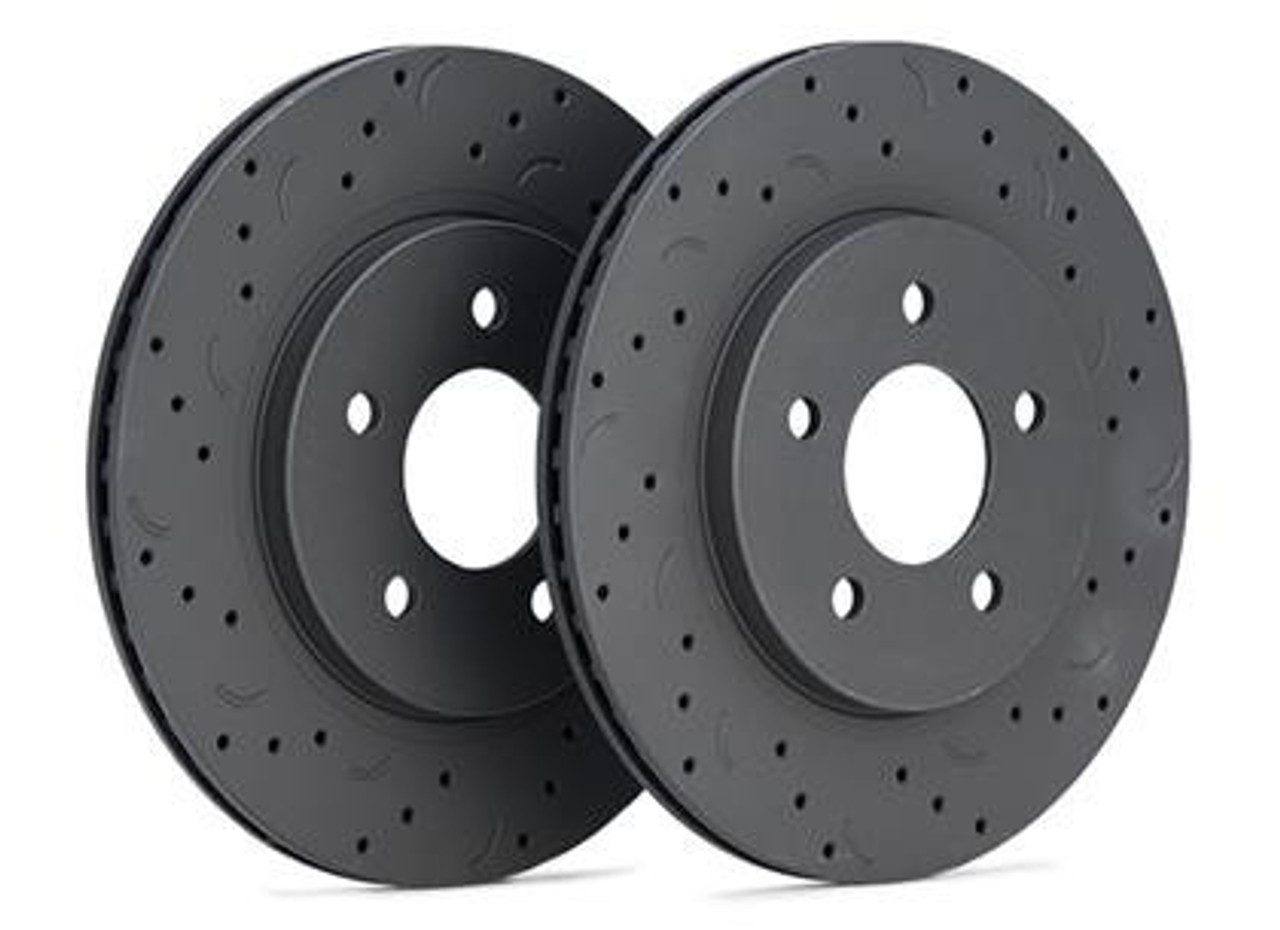 Hawk Talon Drilled & Slotted Rear Brake Rotors 310x22 (Pair)