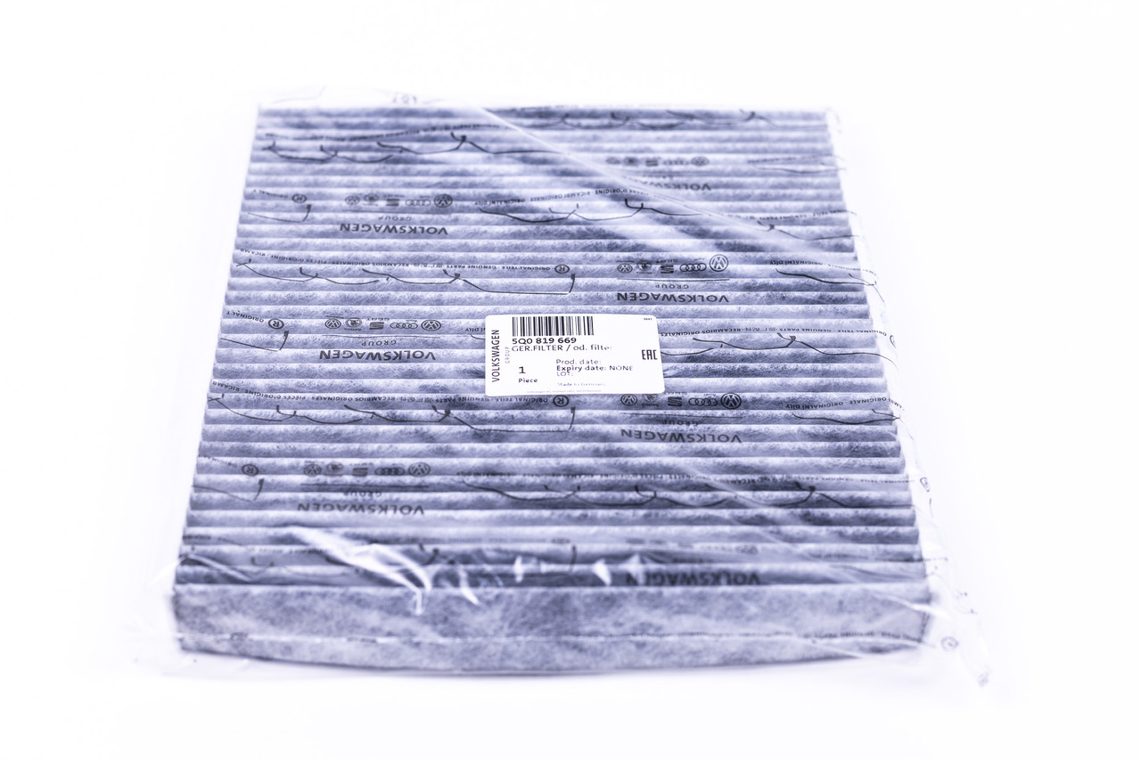 Genuine VW / Audi Charcoal Lined Cabin Filter for MK7 & 8V