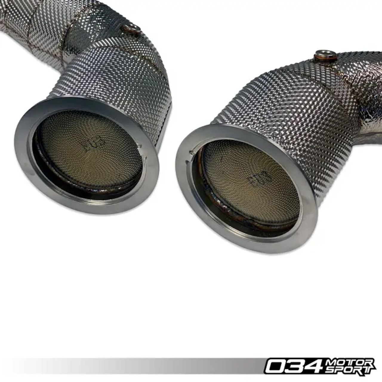 034Motorsport Stainless Steel Racing Catalyst Set for B9 RS5