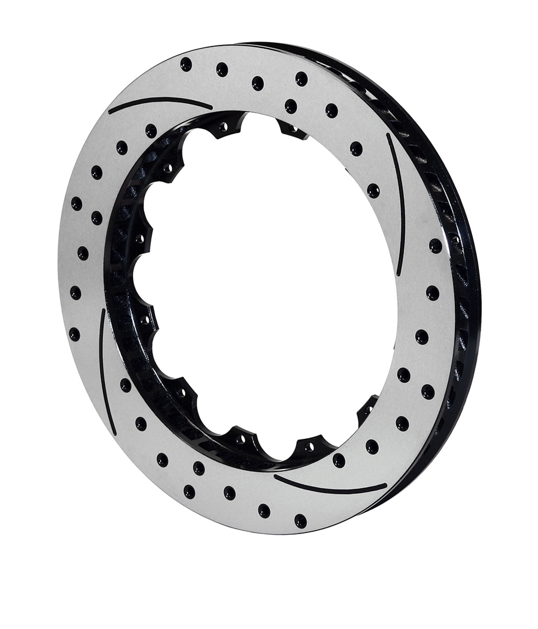 Wilwood SRP Drilled & Slotted Replacement Rotor Rings for Superlite 6R Front Brake Kit for MK5 & MK6